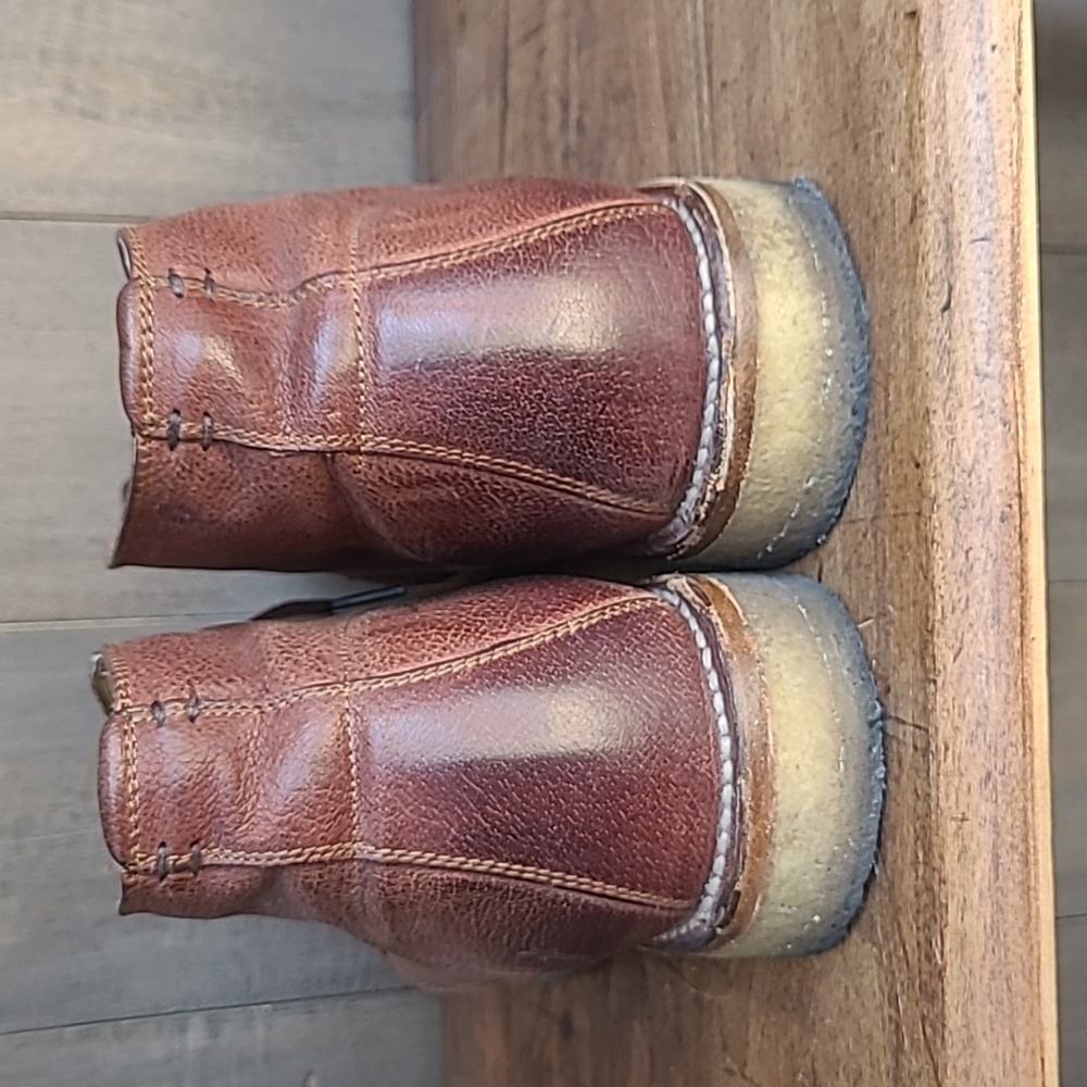 Frye Philip Crepe Chukka Boot Men's sz 11.5D Brown Leather Lace Up Shoes - Picture 3 of 12